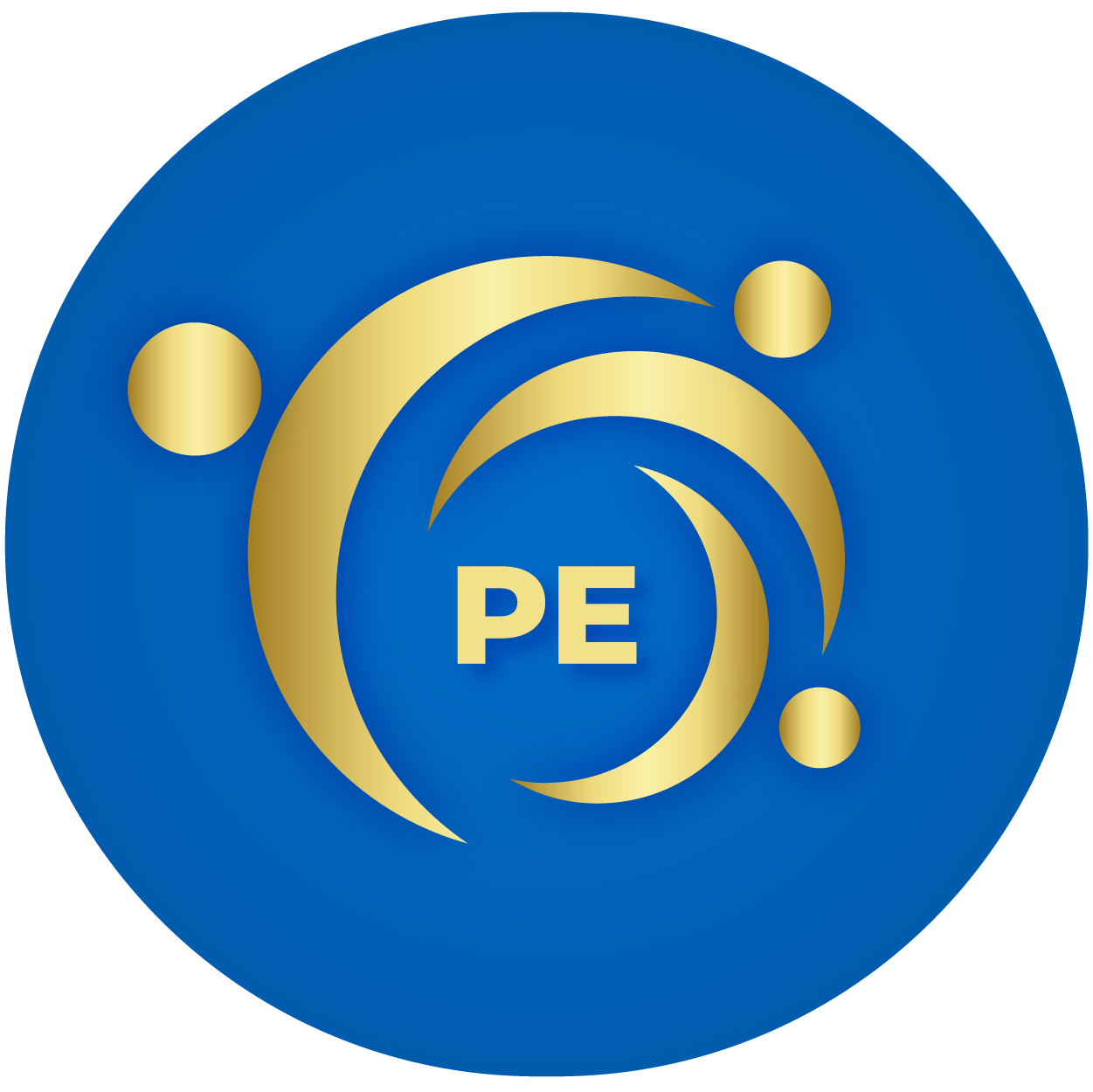 new PE logo