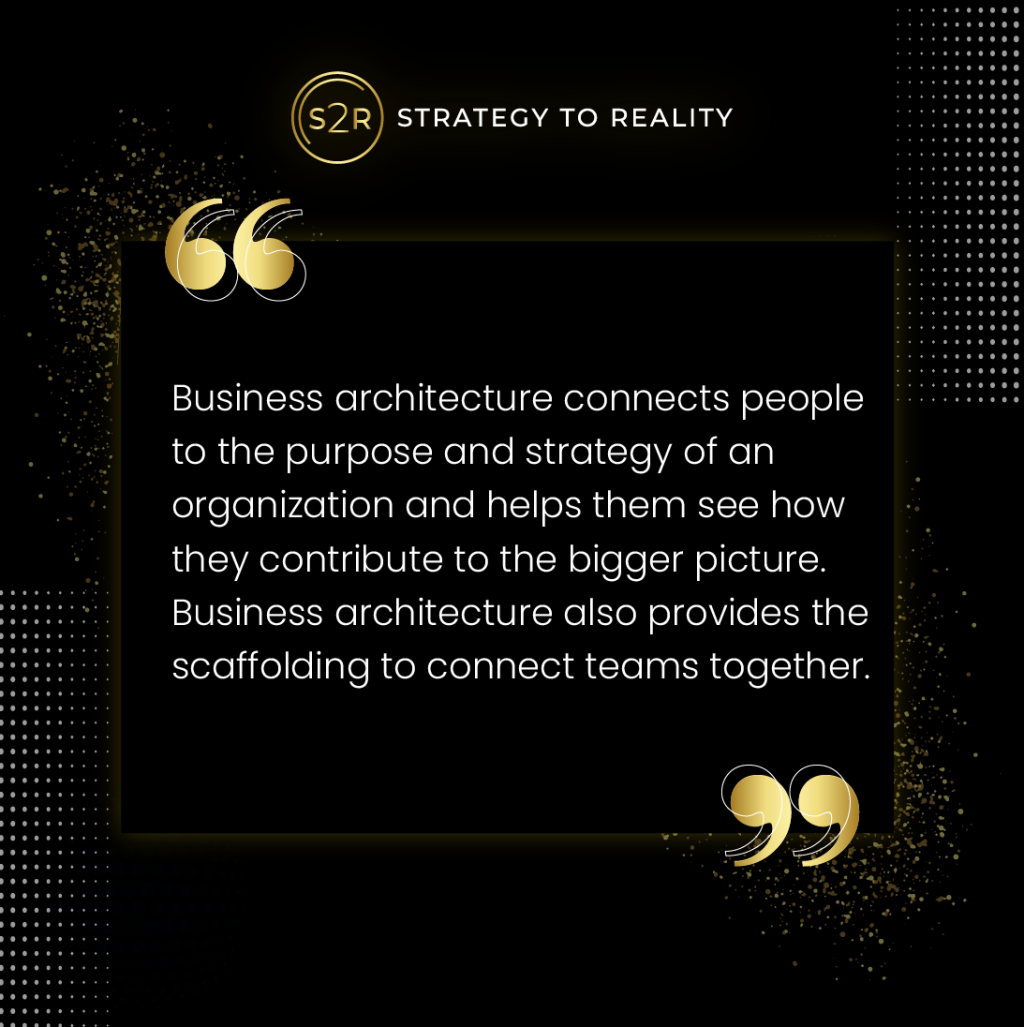 Business Architecture Connects People