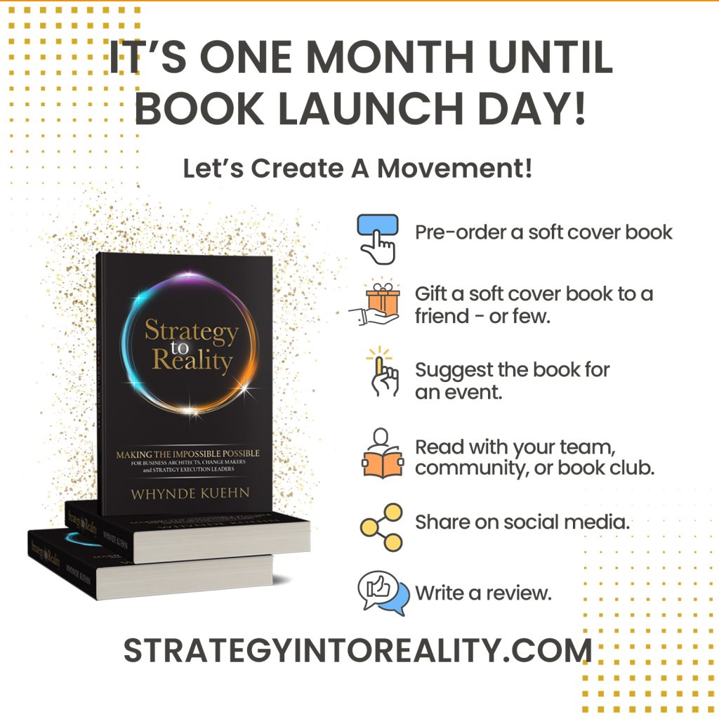 Strategy book announcement